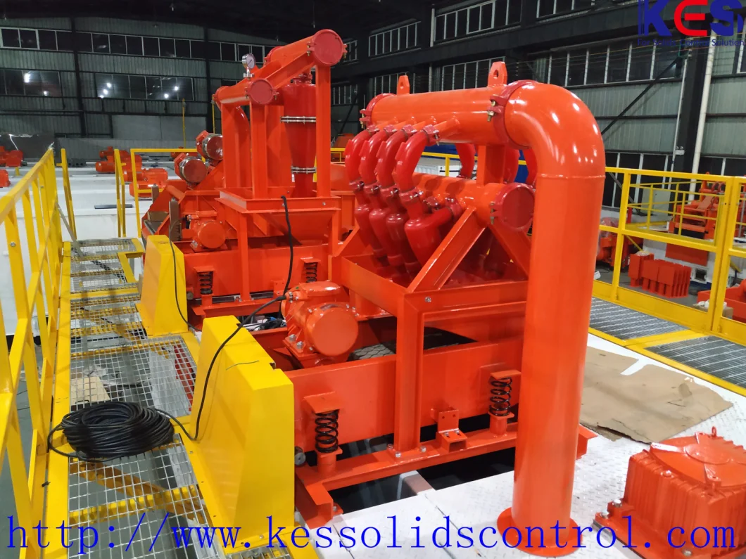 Solid Control Equipment Mud Cleaner/Mud Desilters for Drilling Mud