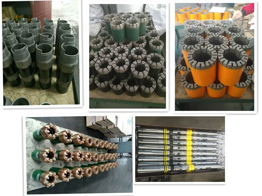 Aq Bq Nq Hq Pq Impregnated Core Drill Bit Diamond Core Drilling Tools