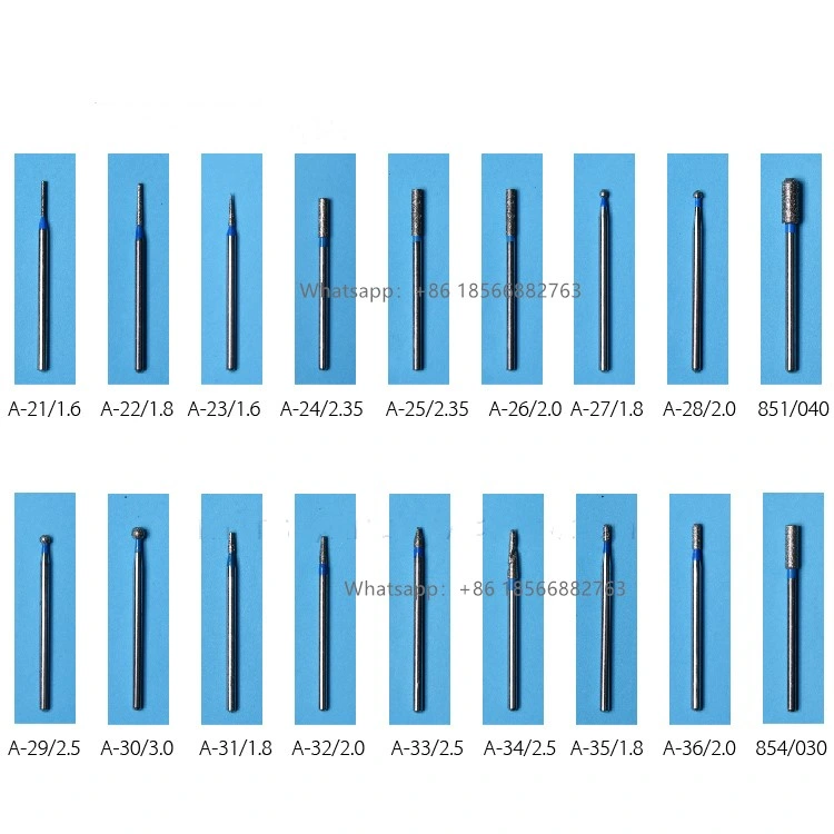 Diamond Polishing Grinding Drill Grinder Bits Rotary Tool Dental Burs