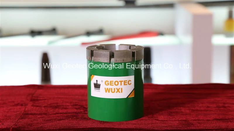 Geotec Wuxi Bq Hq Nq Pq Aq Impregnated Nature Diamond Core Drill Bits