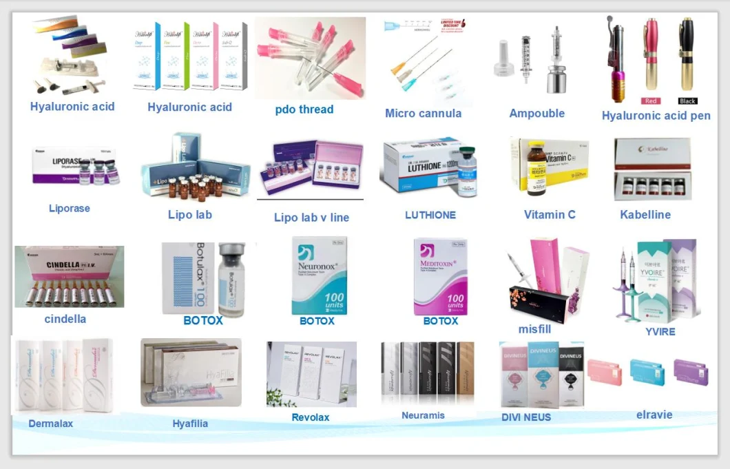 Factory Sale Bellast Dermal Filler Hyaluronic Acid Injections Crosslinked Hyaluronic Acid Gel Injection