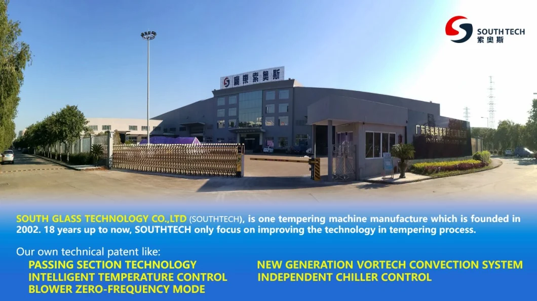 Southtech Latest Horizontal Type Power Saving High Efficiency Passing Bending Glass Production Machine Manufacturers Price (HWG series)