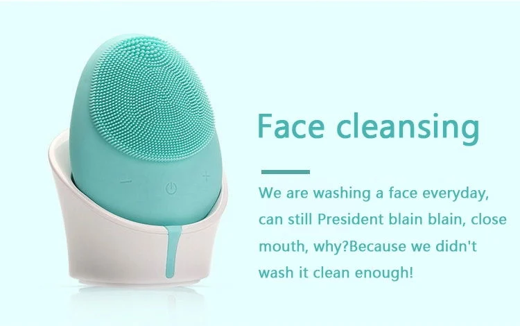 Electronic Facial Cleansing Brush Face Washer Electric Face Skin Cleansing Brush