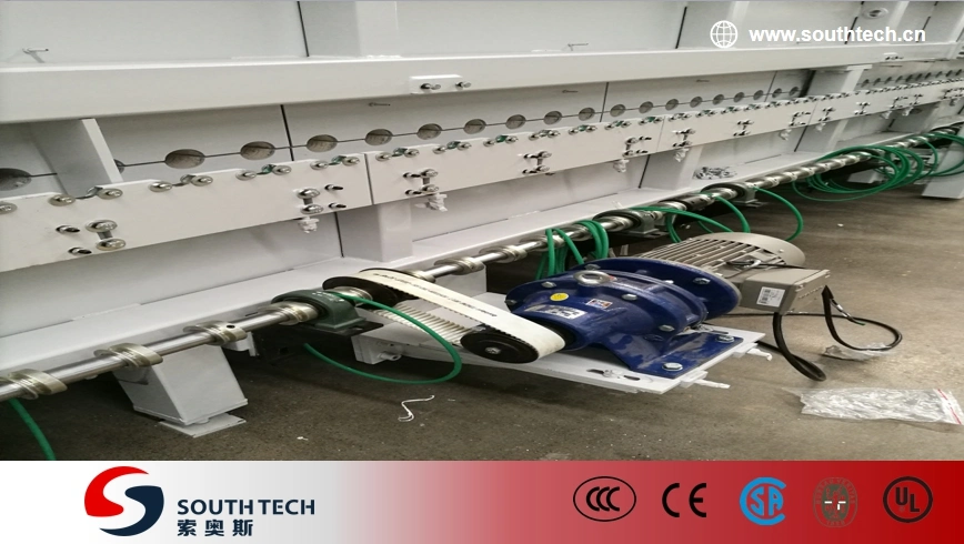 Southtech Latest Horizontal Type Power Saving High Efficiency Passing Bending Glass Production Machine Manufacturers Price (HWG series)