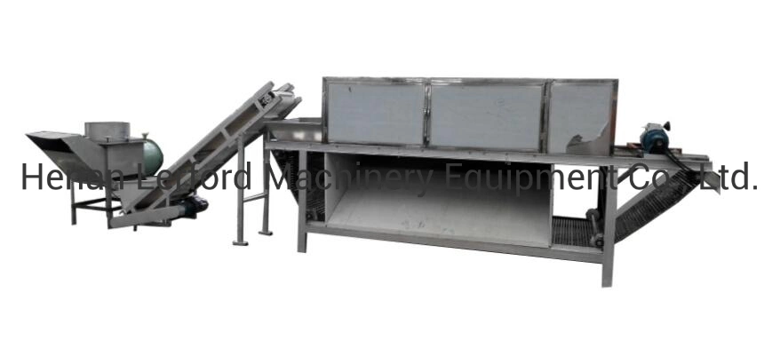 Garlic Powder Making Machine Ginger Cutting Washing Drying Machine