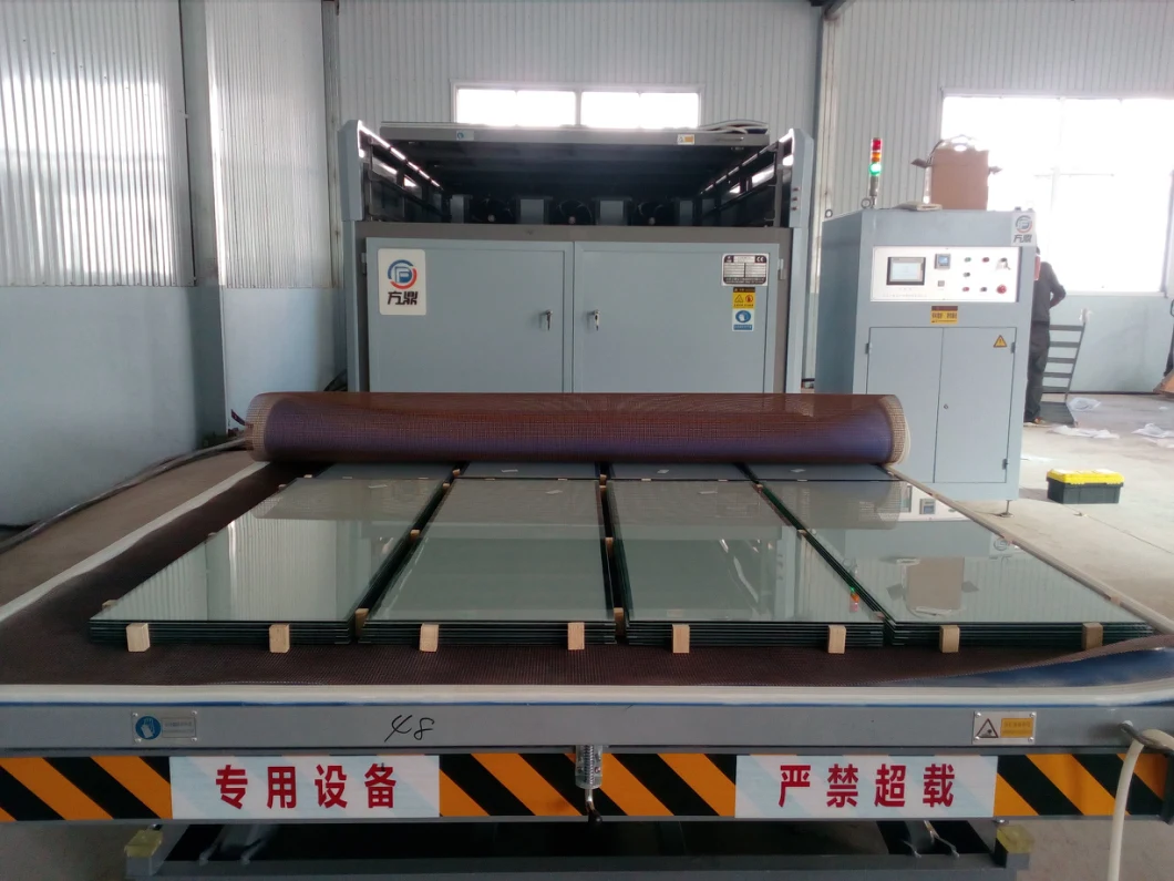 Machine Glass Laminating to Laminate Pdlc/LED Glass