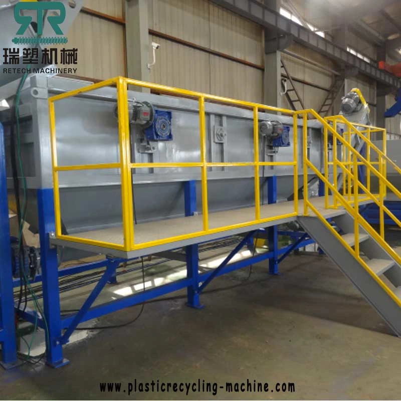 Pet Bottle Recycling Machine Line /Pet Flakes Hot Washing Machine /Bottle Flakes Washing Machine