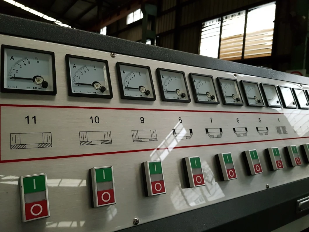 Glass Machine 11 Spindles Vertical Beveling Glass Machine Polisher