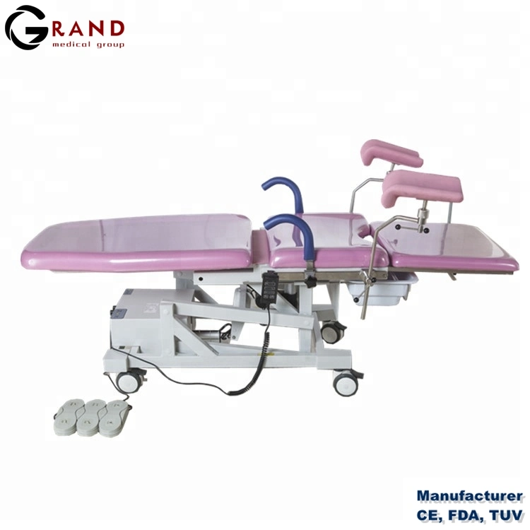 Hospital Electric Gynecology Bed Table Labor Birthing Bed Table Delivery Bed Operating Table for Medical Equipment