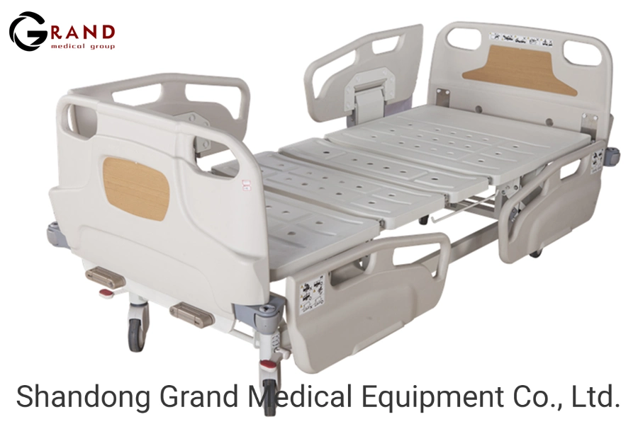 Factory Price Medical Device Turnover Hospital Bed Electric Adjusted Hospital Bed for Hospital Equipment with CE FDA Medical Operating Patient Nursing Bed