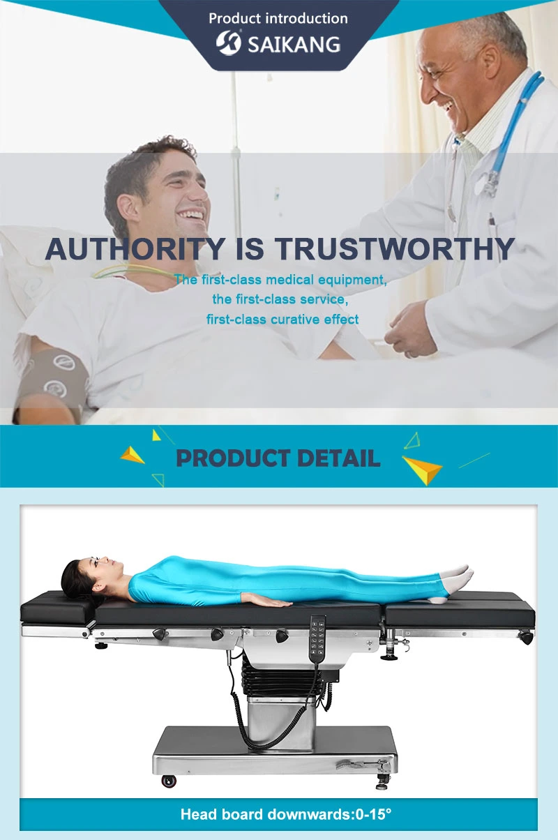 FDA Certification Low Price Adjustable Hospital Bed Table