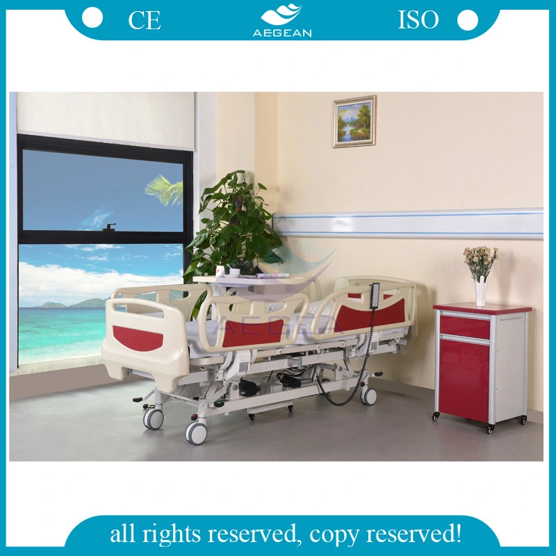 AG-By003c Ce ISO High Quality Five Function Electric ICU Bed Manufacture