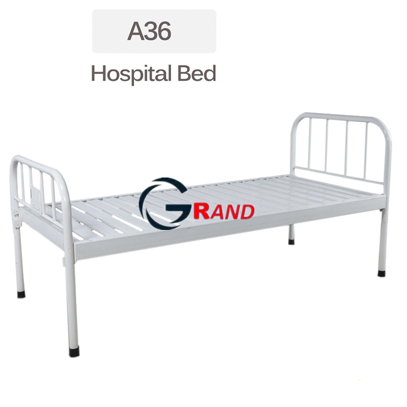 CE ISO FDA Approved Simple Manual Hospital Medical Patient Nursing Bed for Equipment Hospital Furniture