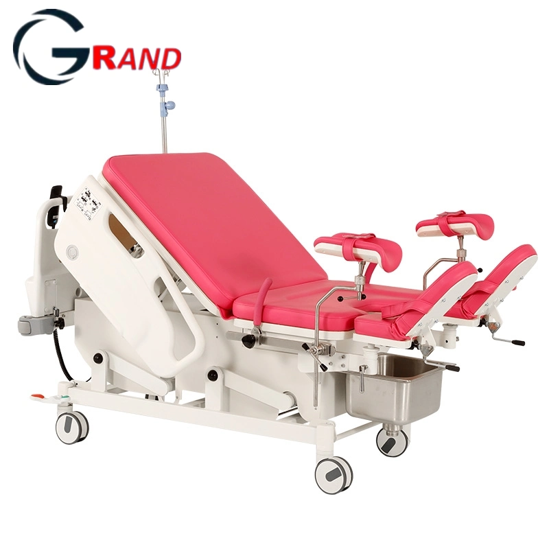 Manufacture Mobile Gynecological Table Hospital Bed Medical Bed Electric Delivery Bed for Urology Hospital Furniture