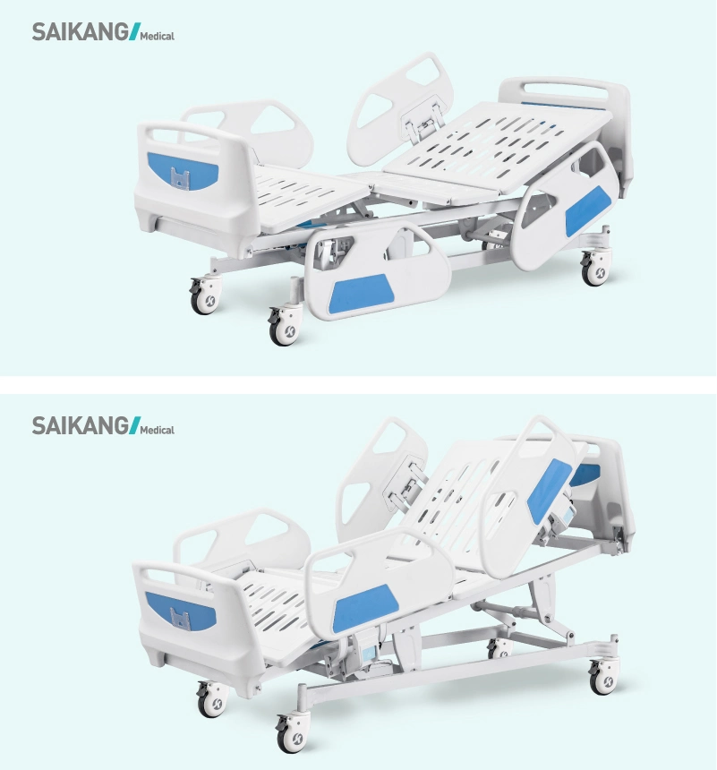 B6e Control Adjustable Clinic Cart Hospital Electric ICU Nurse Bed