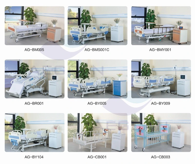 AG-By003c Ce ISO High Quality Five Function Electric ICU Bed Manufacture