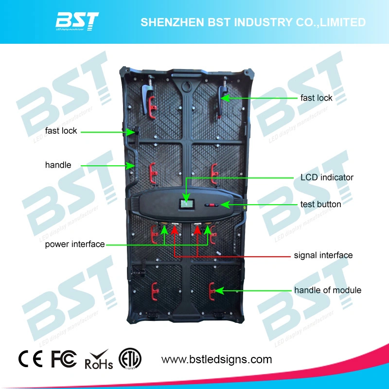 Rental LED Display Screen P6.25 Die-Casting Aluminum Outdoor LED Billboard