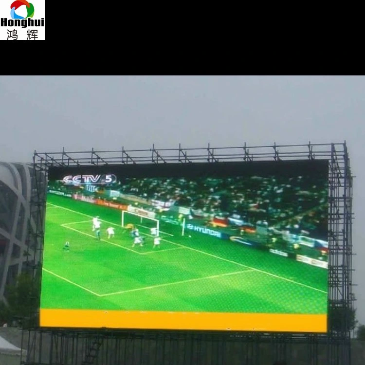 P10 LED Screen as Scoreboard Football Stadium LED Display