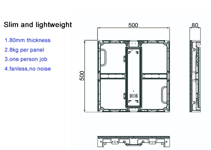 Stage Hire Backdrop 1200 Nits Flat / Curved Indoor Rental LED Screen