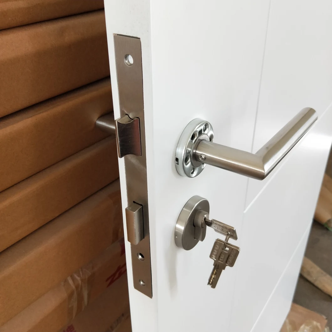 Australian Bespoke 3 Panel Interior White Shaker Door