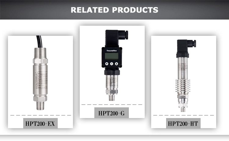 Analog Absolue Piezoresistive 4~20mA DC Liquids Oil Atex Explosion-Proof Pressure Sensor