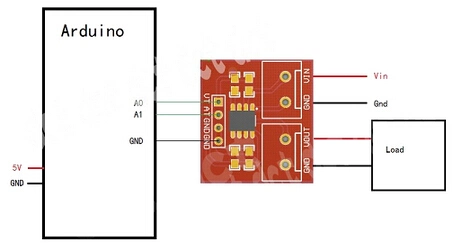 Max471 Voltage Current Sensor for Arduino