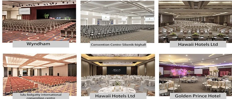 5 Star Hotel Furniture Manufacturers Wholesale Banquet Hall Chairs for Sale