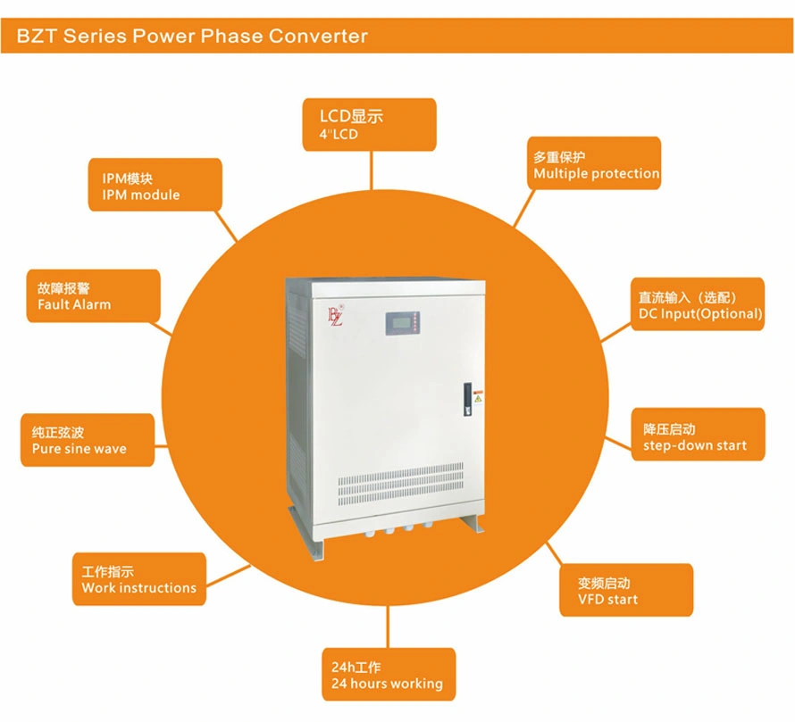 Tripe Phase Output AC/AC Voltage Regulator with 30kw Stable Voltage and Frequency Output