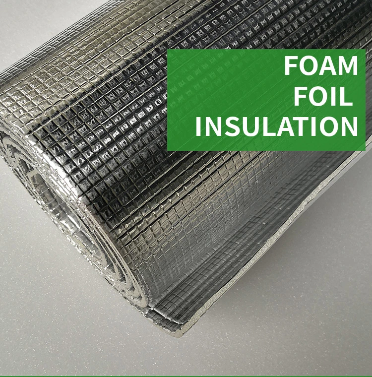 Mylar Ceiling Aluminum Foil Back Foam Roof Insulation, Multilayer Heat