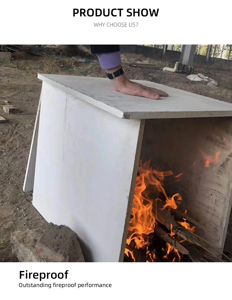 Good Performance on Impact Resistance Fireproof Wall Board