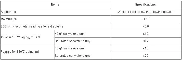 High Temperature Resistance Modified Starch / Hthp Drilling Starch / API Starch / Mud Additive Modified Starch