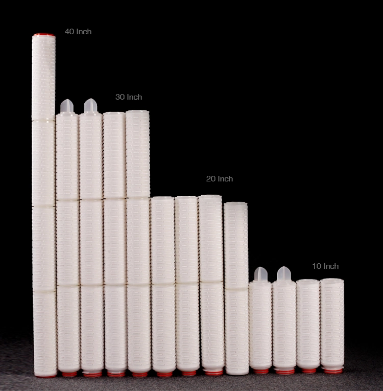 Darlly Hydrophobic PTFE Micropore Membrane Filter Cartridge for Gas Air Pharmaceutical Products Microelectronics Fluids