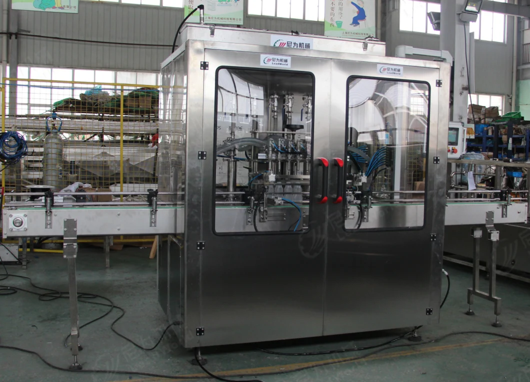 Linear Lubricating Lube Oil and Motor Oil Bottle Filling Machine with Ce SGS