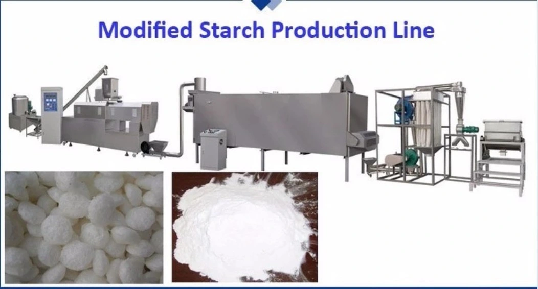 Twin Screw Modified Modified Starch Extruder Making Machine