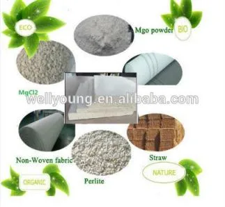 6-9mm Fireproof Fiberglass Magnesium Board for Fire Door