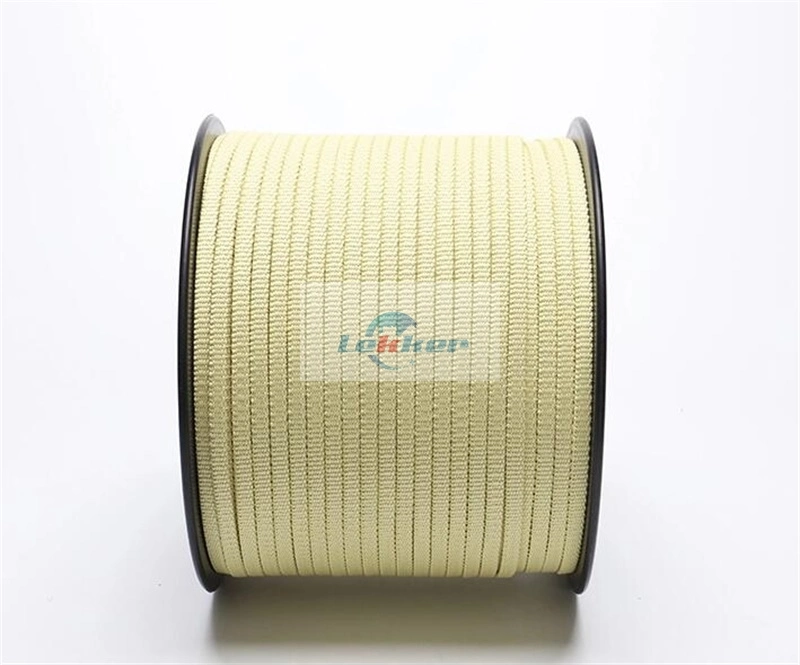 PARA Aramid Heat Resistant Transfer Roller Rope, Heat Resistance Aramid Fiber Roller Rope