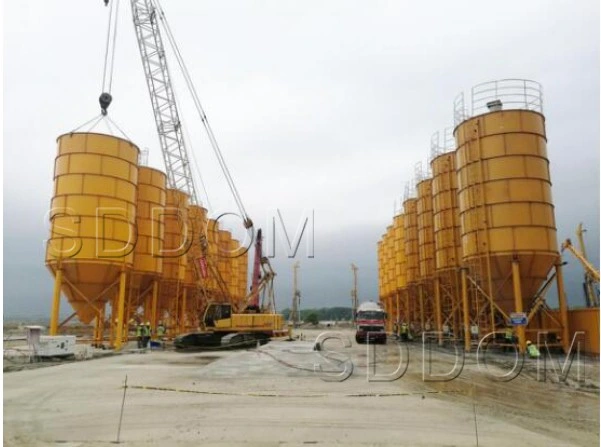 Best Price Big 500 Ton Bolted Cement Silo Segmented Silo on Sale