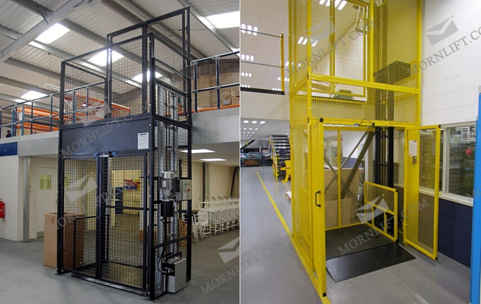 Goods Lift for Factory Basement