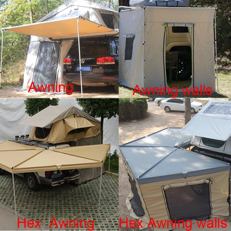 Practical Camping Auto Car Roof Top Tent for Family