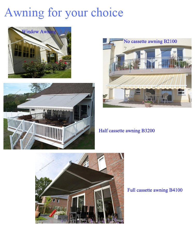 Waterproof Fixed Folding Awning for Awning Window (B5100)