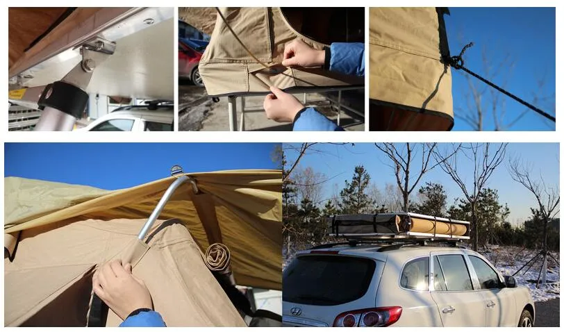 Factory Supply Outdoor 4X4 Camping Car Roof Top Tent