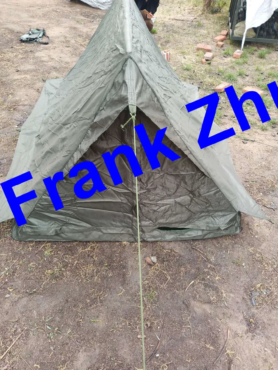 Military Mgpts Tent-Relief Tent-Refugee Tent-Emergency Tent-Army Green Camping Tent