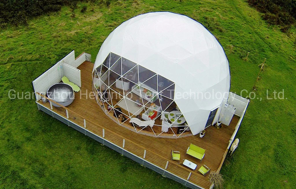 5m Heavy Duty Luxury Glamping and Camping Bell Tent with Chimney