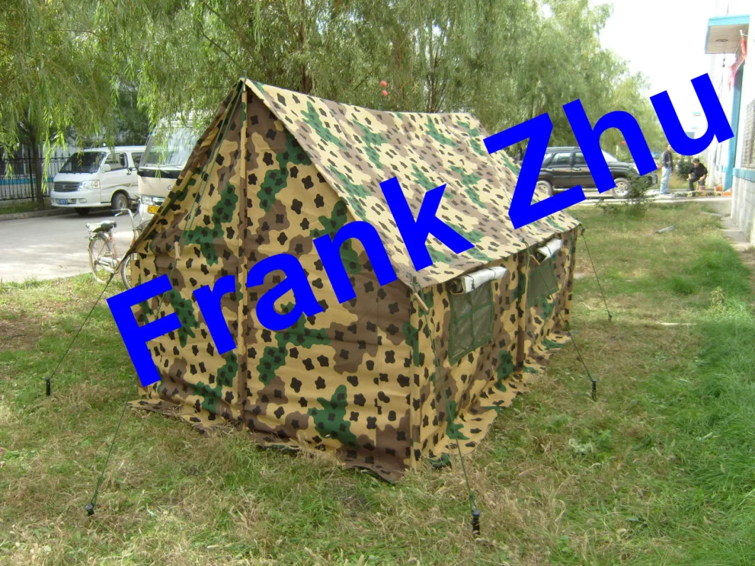 Military Mgpts Tent-Relief Tent-Refugee Tent-Emergency Tent-Army Green Camping Tent