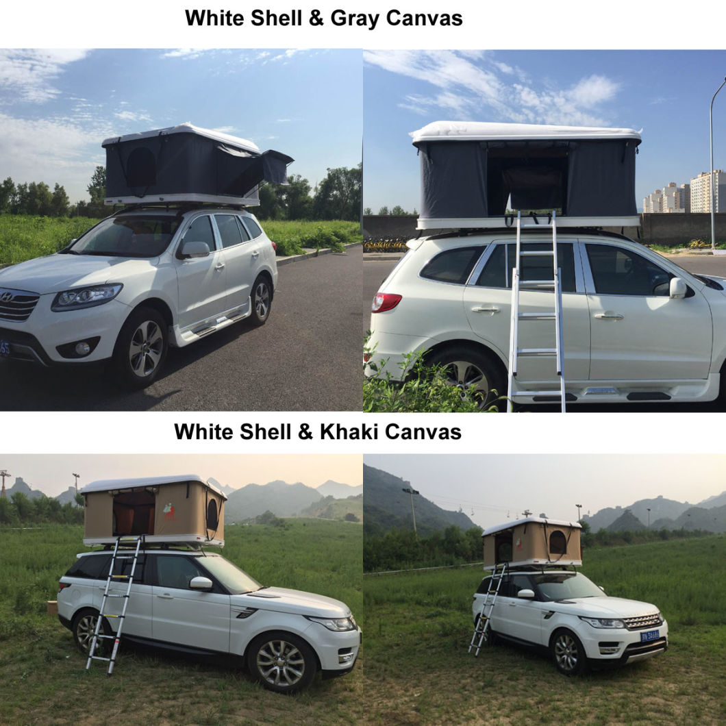 Canvas Fabric Fiberglass Car Roof Top Tent