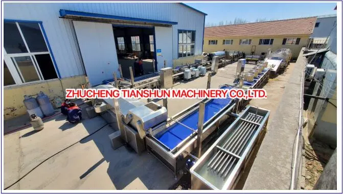 Quick Frozen Potato Diced Quick Frozen Potato Strip Processing Equipment