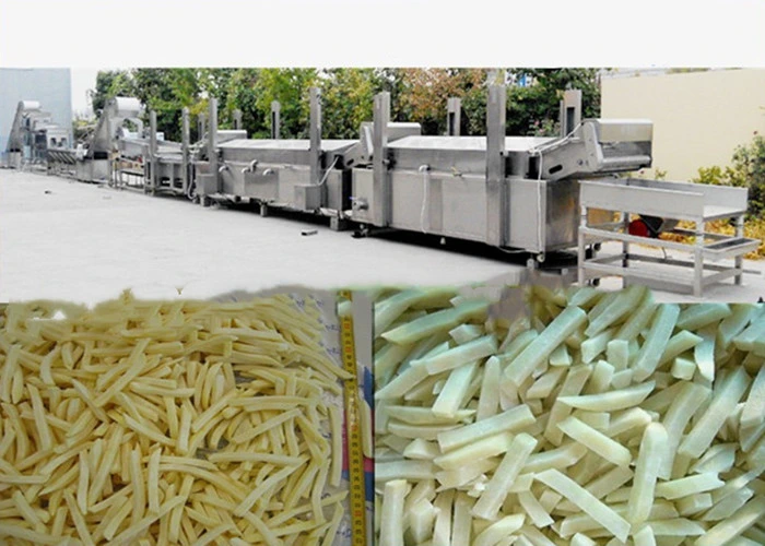 Hot Sale Frozen potatoes Chips Making Machine