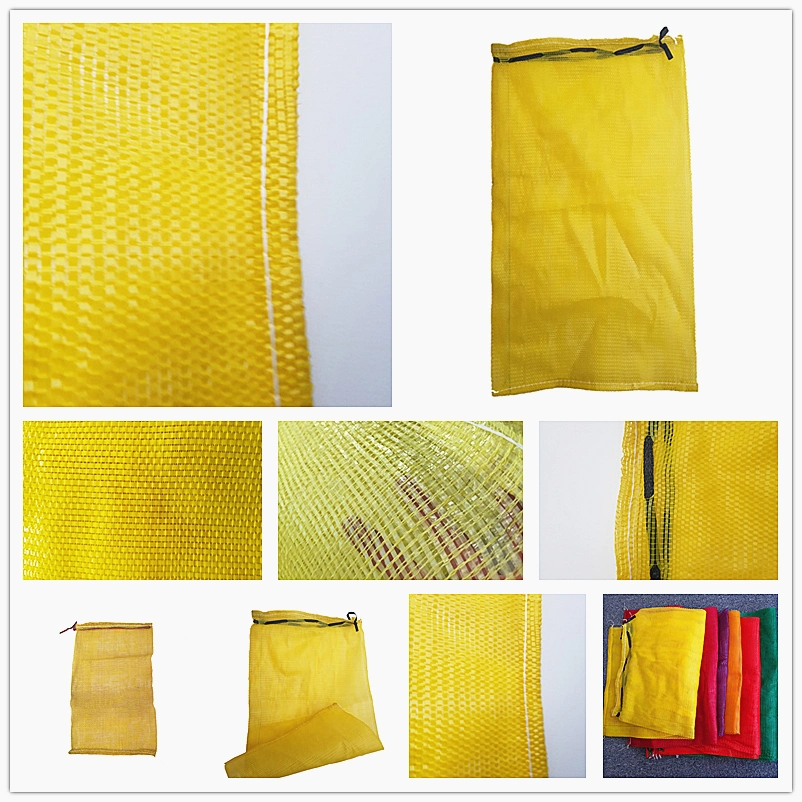 100% New Polypropylene Material PP Mesh Bag 5kg 15kg for Potatoes Onions