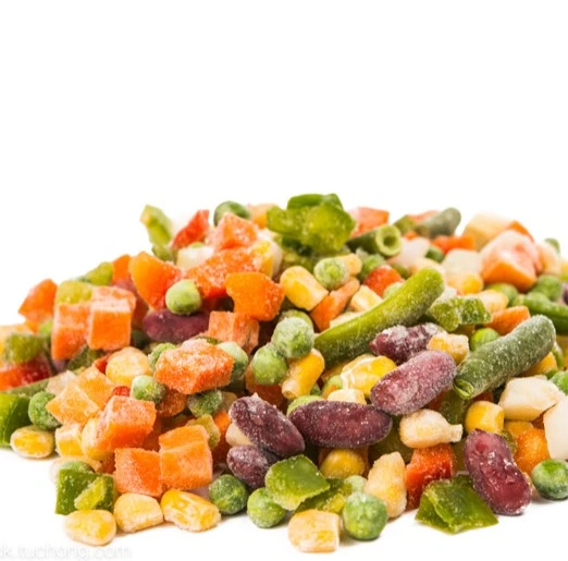 Frozen Vegetable Mix Deep Quick Frozen Different Kinds Vegetables