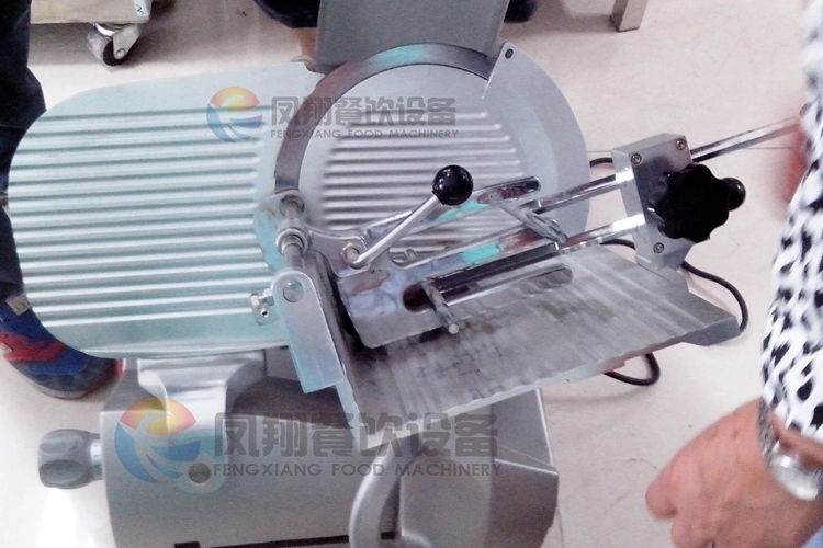 Electric Chinese Restaurant Mutton Beef Steak Slice Meat Slicer, Frozen Meat Slicing Machine